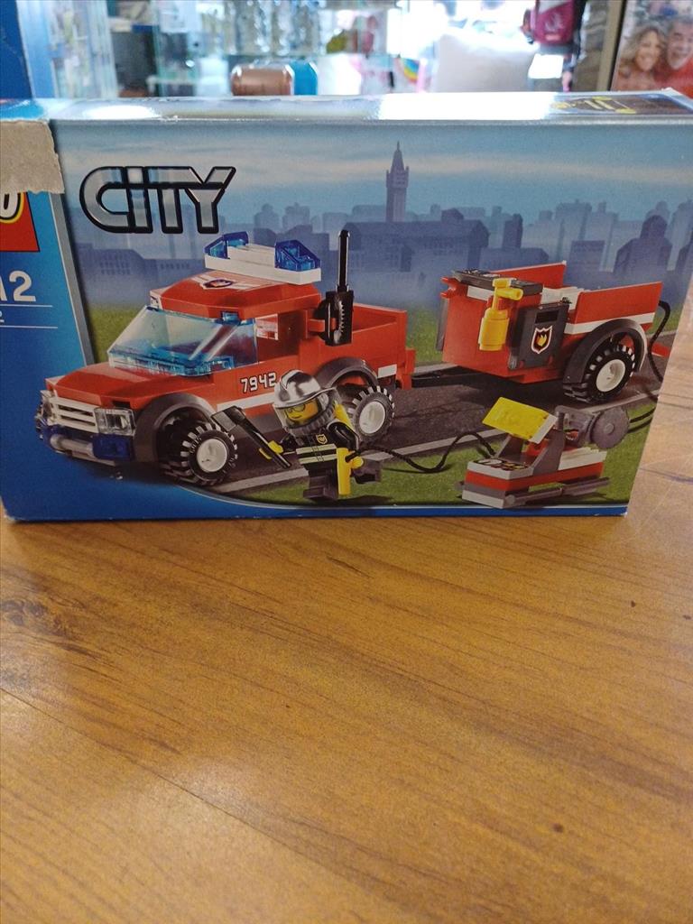 SCATOLA LEGO CITY POMPIERI ART 7942