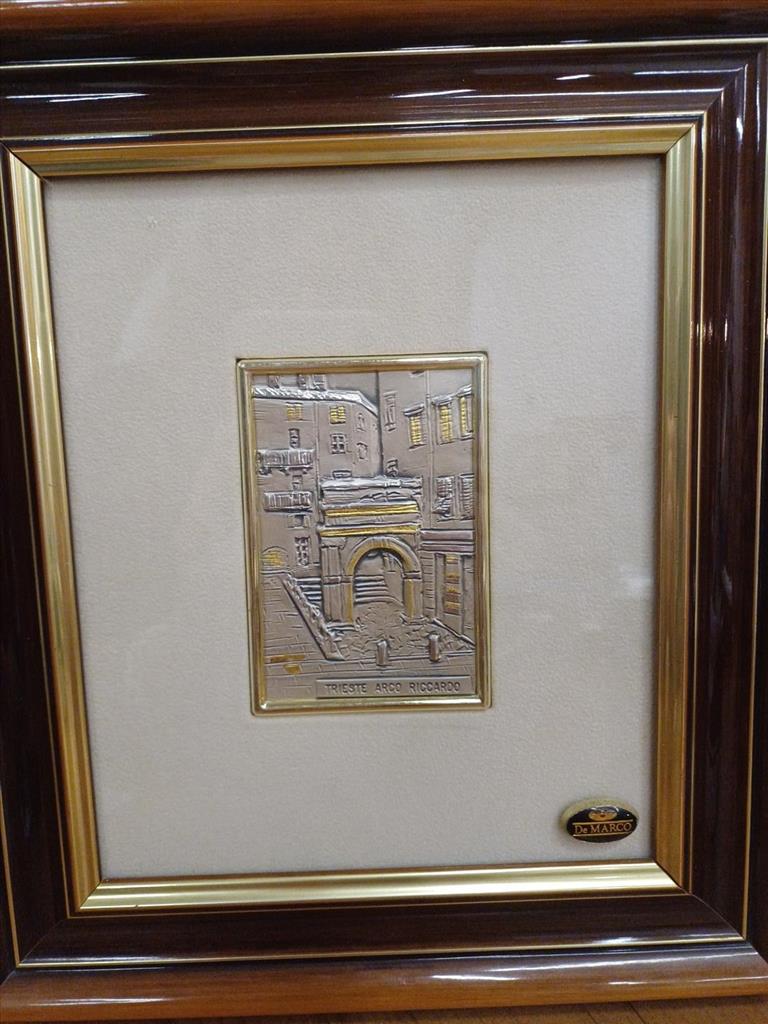 QUADRO LAMNA ARGENTO ARCO DI RICCARDO  DE MARCO