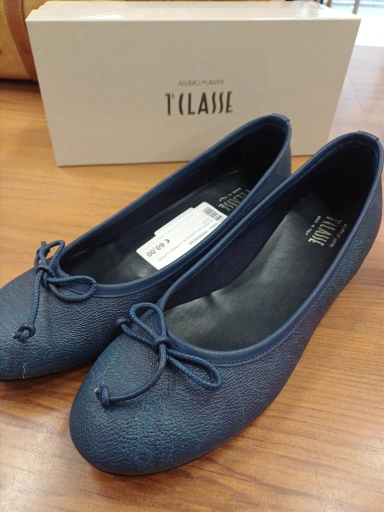 SCARPE BALLERINE BLU PRIMA CLASSE TG.40