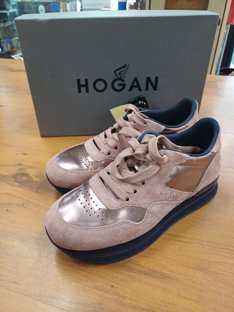 SCARPE ROSA IN CAMOSCIO HOGAN TG. 36