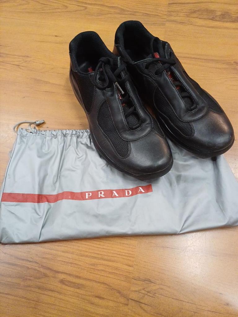 SCARPE SPORTIVE NERE PRADA TG. 6 (41)