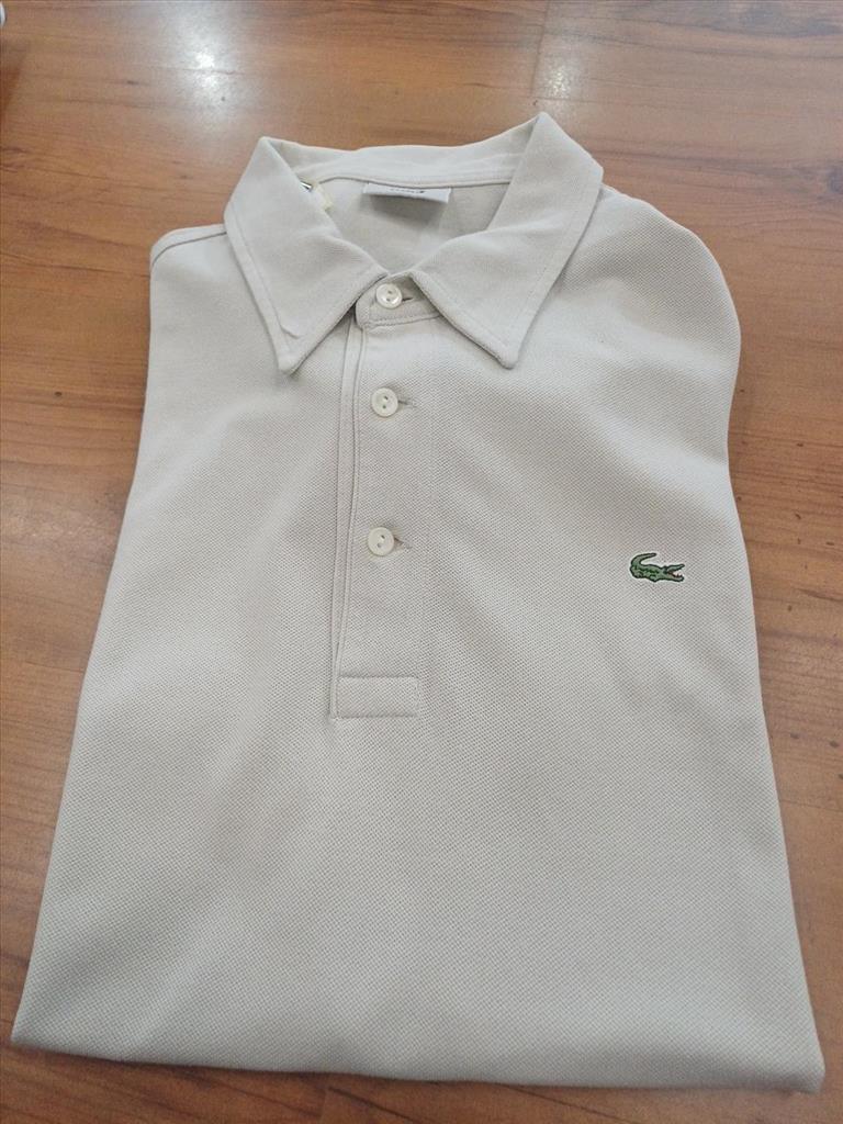 MAGLIA POLO BEIGE LACOSTE TG. 4