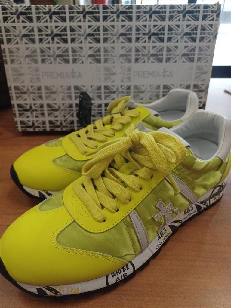 SCARPE SNICKERS GIALLO ACIDO PREMIATA TG 38
